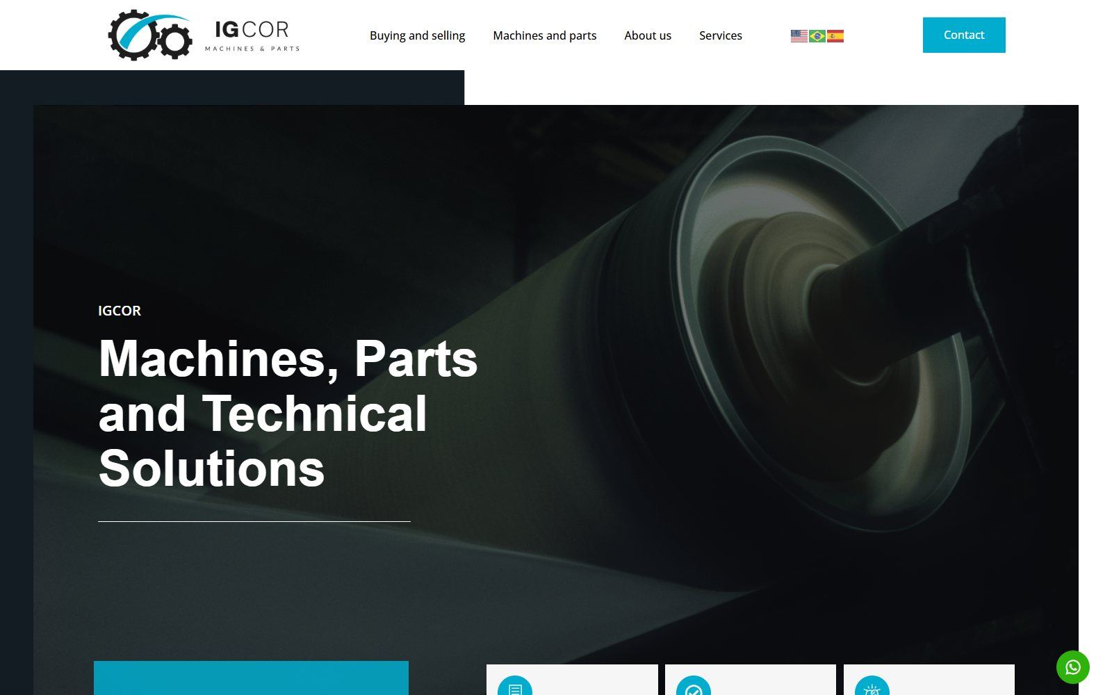 Website ATZE built for IGCOR